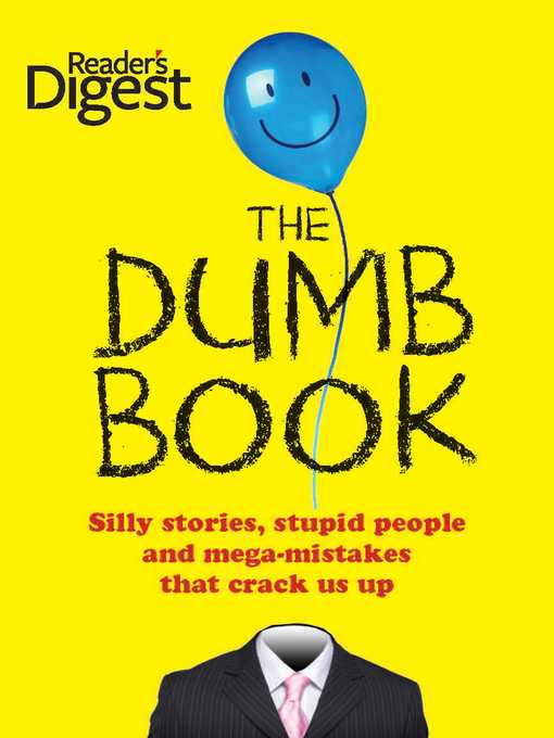 Title details for The Dumb Book by Editors of Readers Digest - Wait list